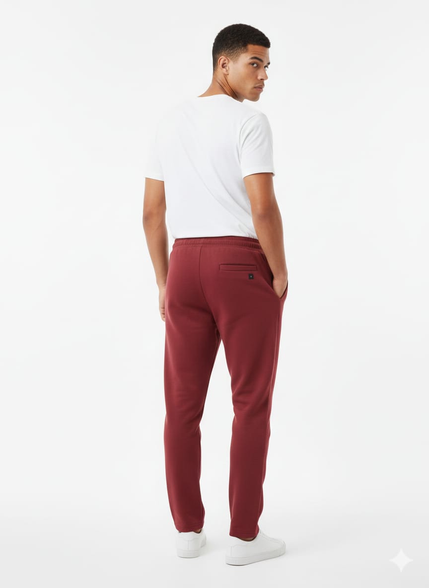 Men’s Premium Maroon Sports Trouser / Stylish Casual Track Pants