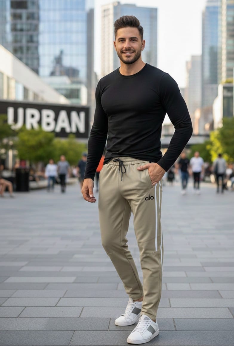 tripe alo Slum Fit Trouser 5 colour Size M To Xl