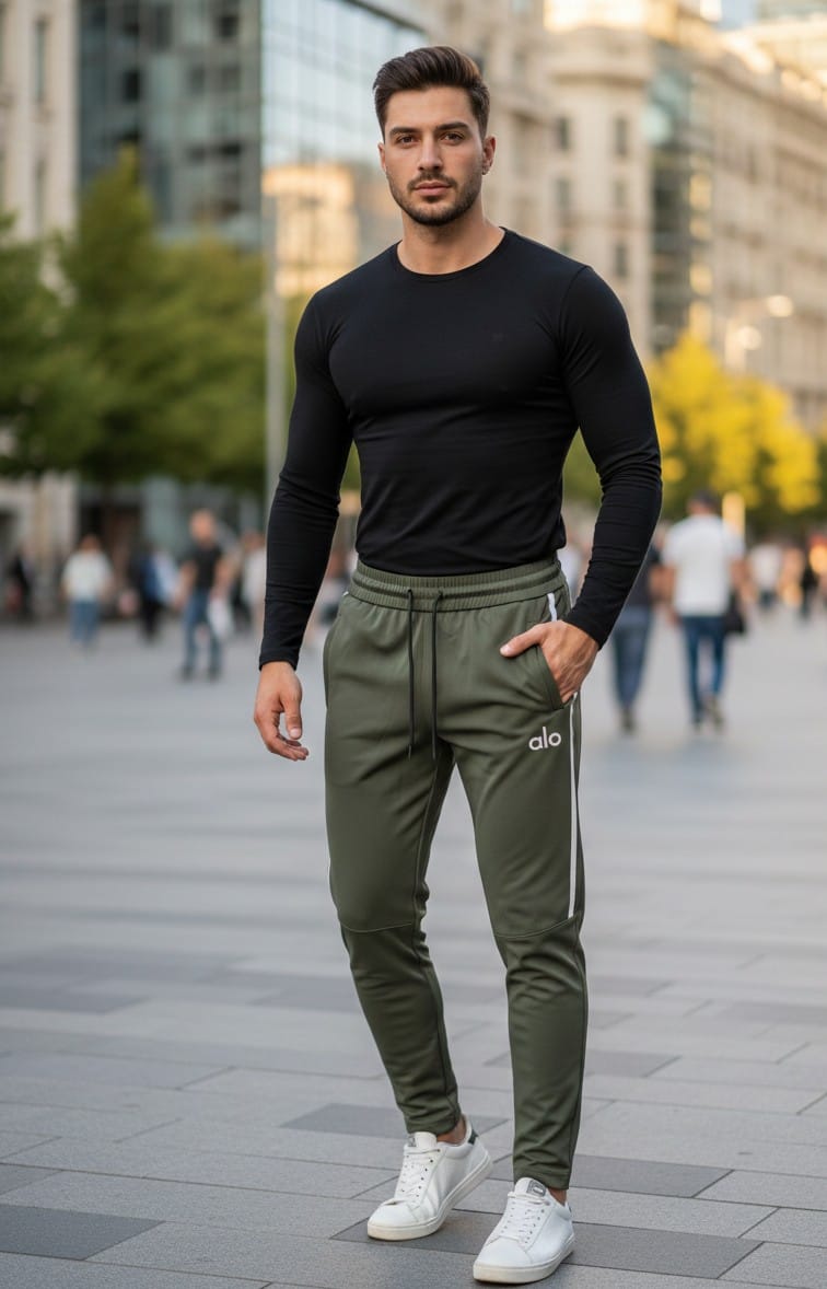 tripe alo Slum Fit Trouser 5 colour Size M To Xl