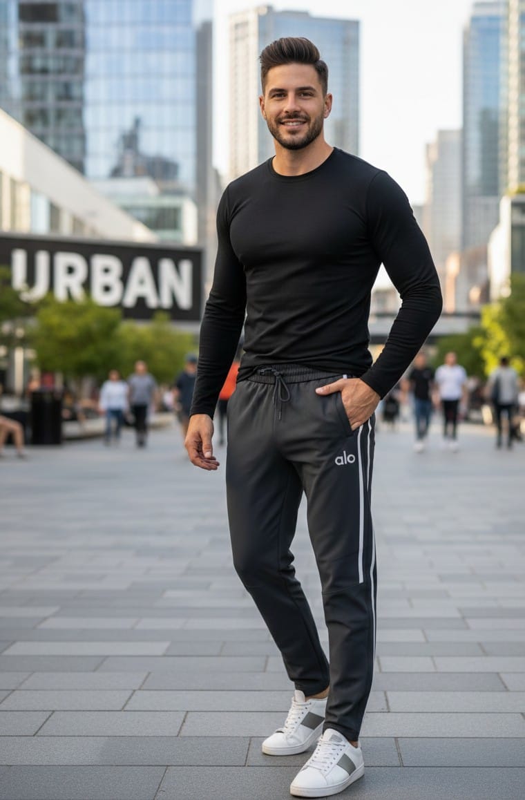 tripe alo Slum Fit Trouser 5 colour Size M To Xl