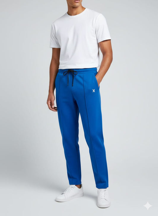 Men’s Premium Blue Sports Trouser / Stylish Casual Track Pants