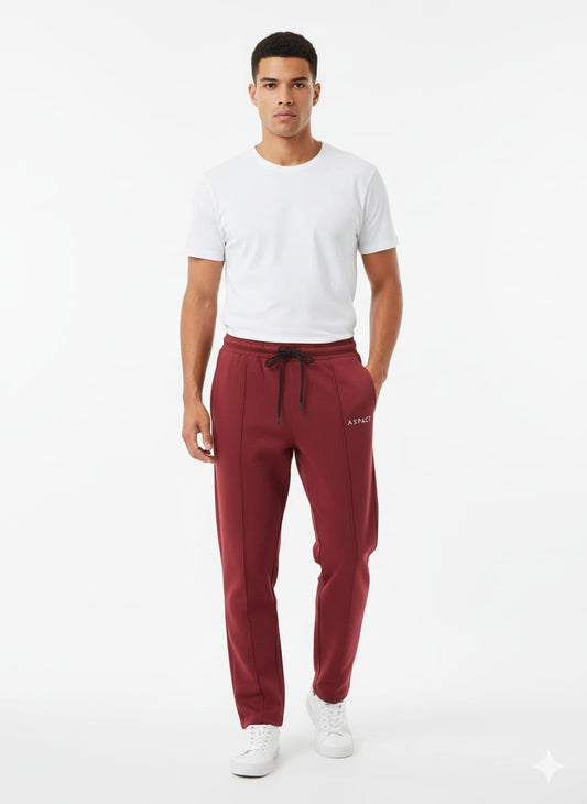Men’s Premium Maroon Sports Trouser / Stylish Casual Track Pants
